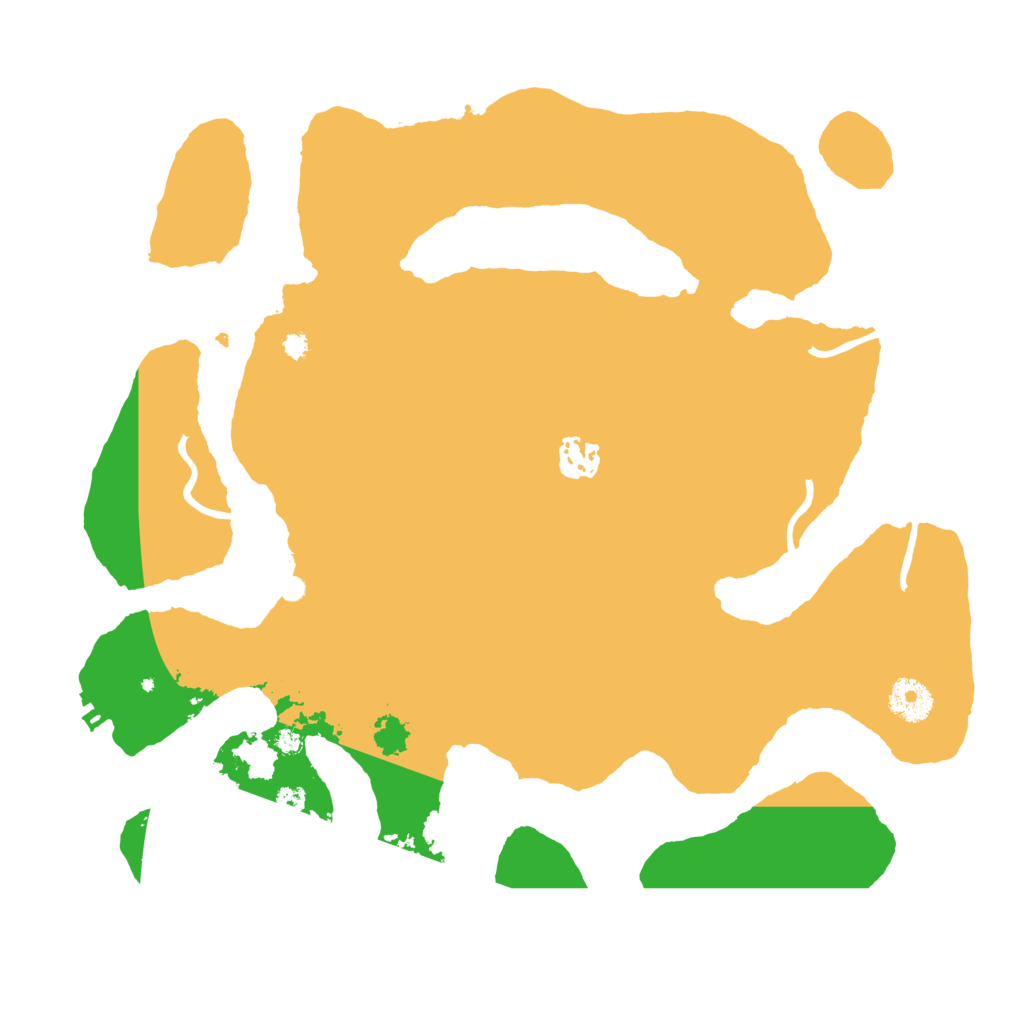 Biome Rust Map: Procedural Map, Size: 3550, Seed: 818989