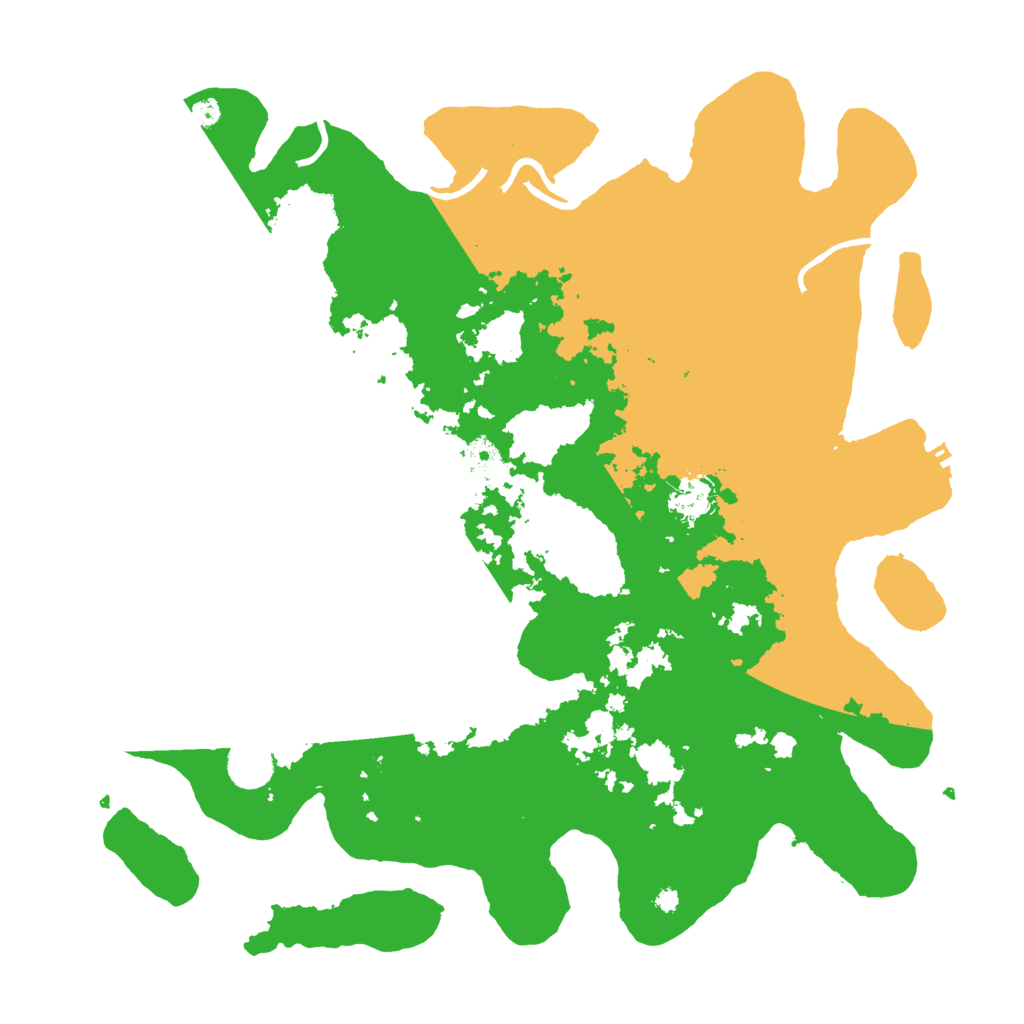 Biome Rust Map: Procedural Map, Size: 4000, Seed: 49651