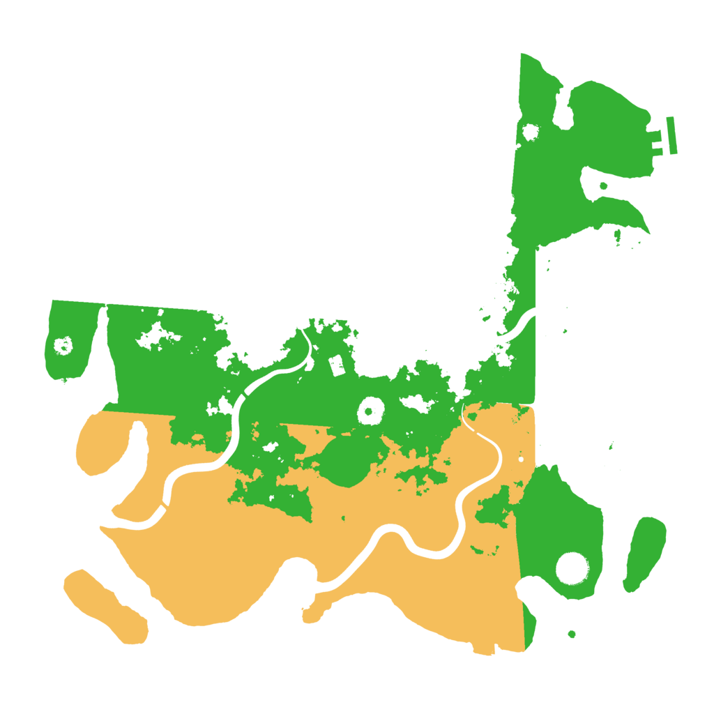 Biome Rust Map: Procedural Map, Size: 3850, Seed: 47971530