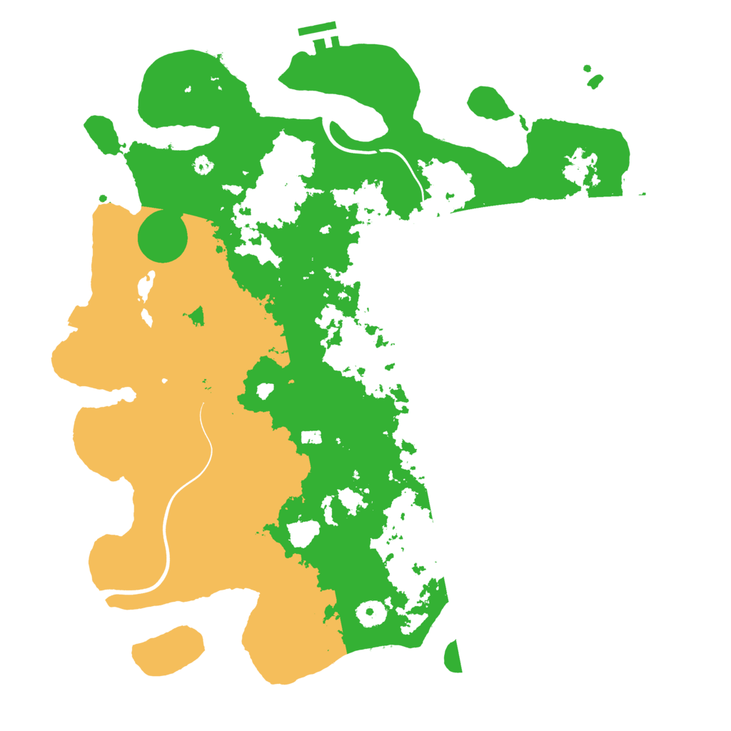 Biome Rust Map: Procedural Map, Size: 3875, Seed: 64746767