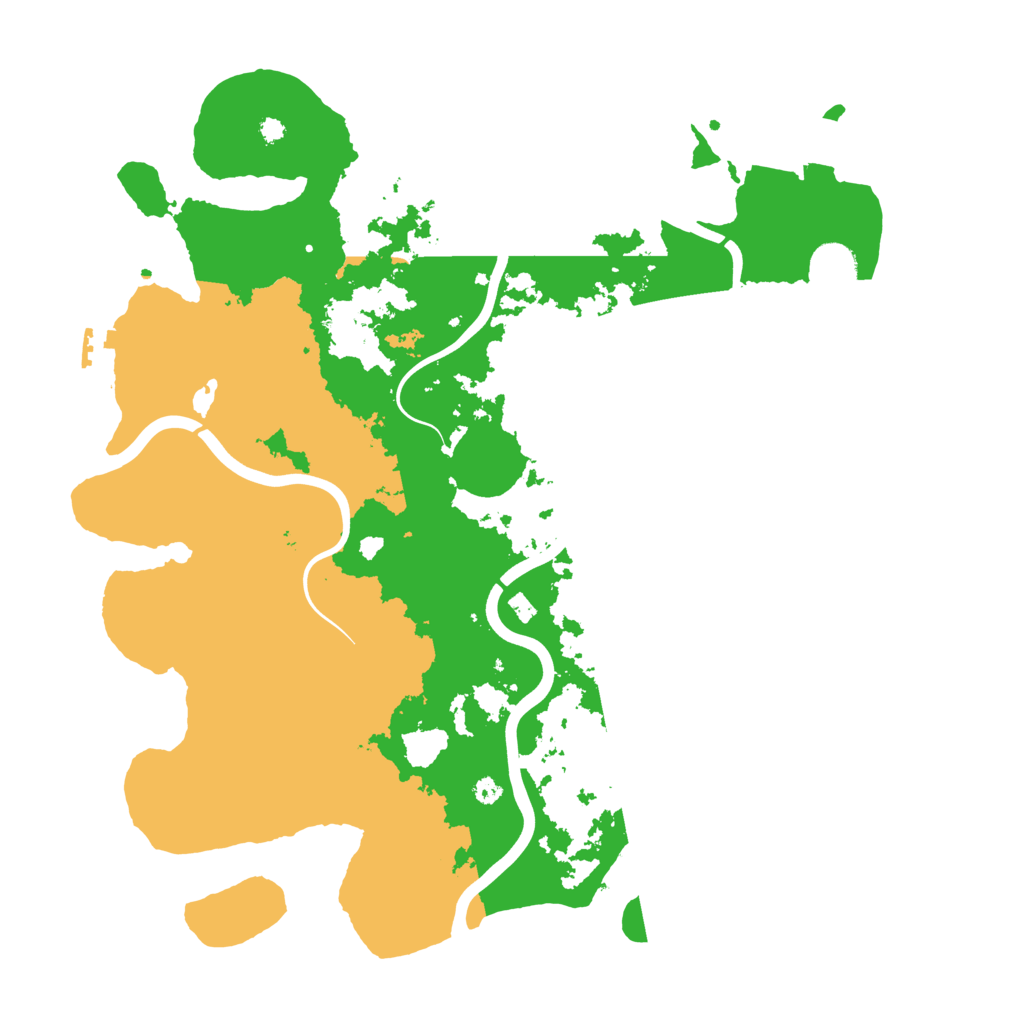 Biome Rust Map: Procedural Map, Size: 3875, Seed: 64746767