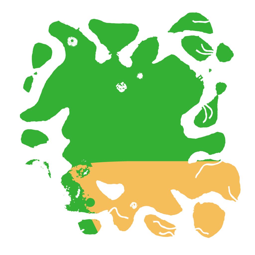 Biome Rust Map: Procedural Map, Size: 3850, Seed: 909402700