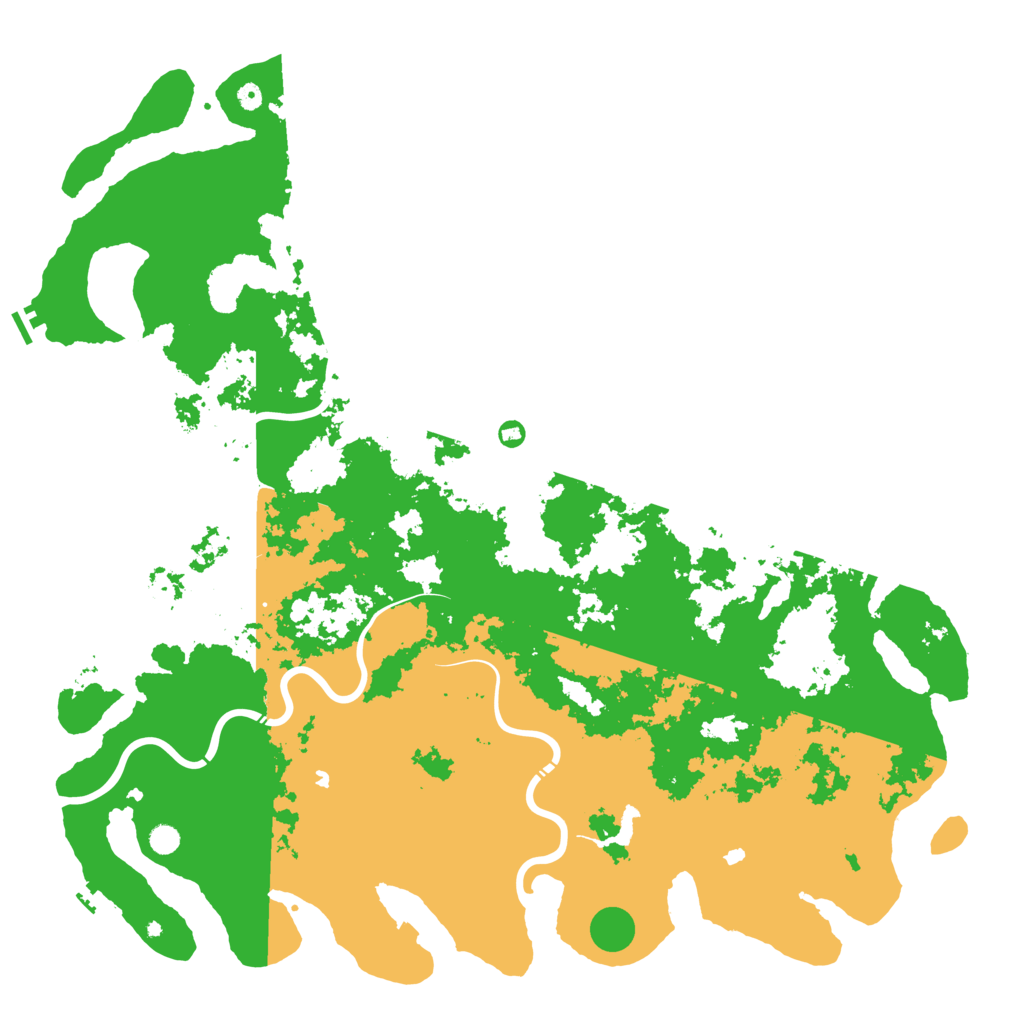 Biome Rust Map: Procedural Map, Size: 6000, Seed: 1526175421