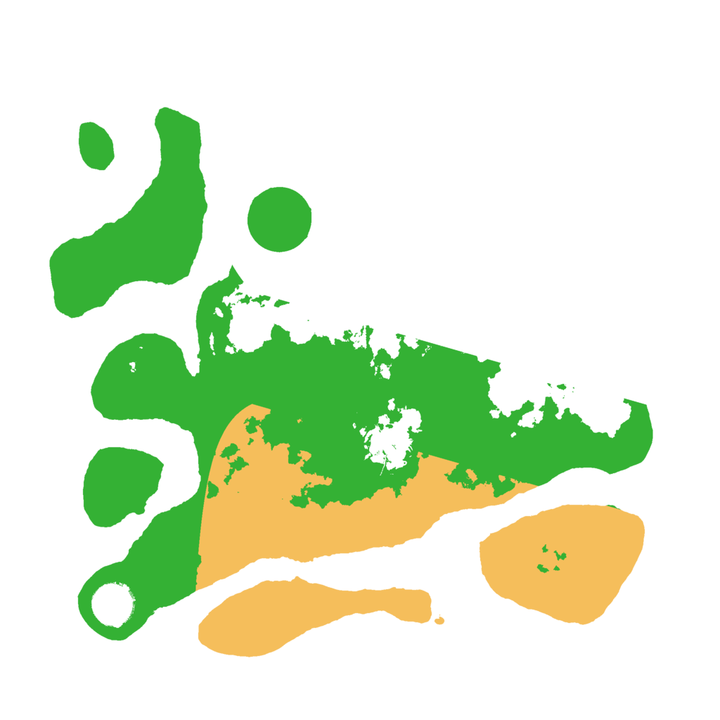 Biome Rust Map: Barren, Size: 3000, Seed: 89232