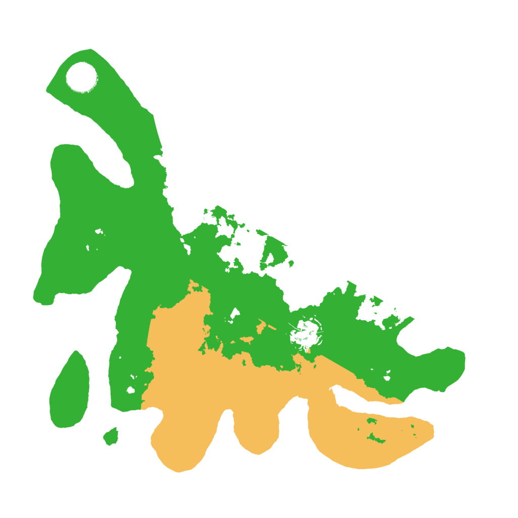 Biome Rust Map: Barren, Size: 3000, Seed: 926986