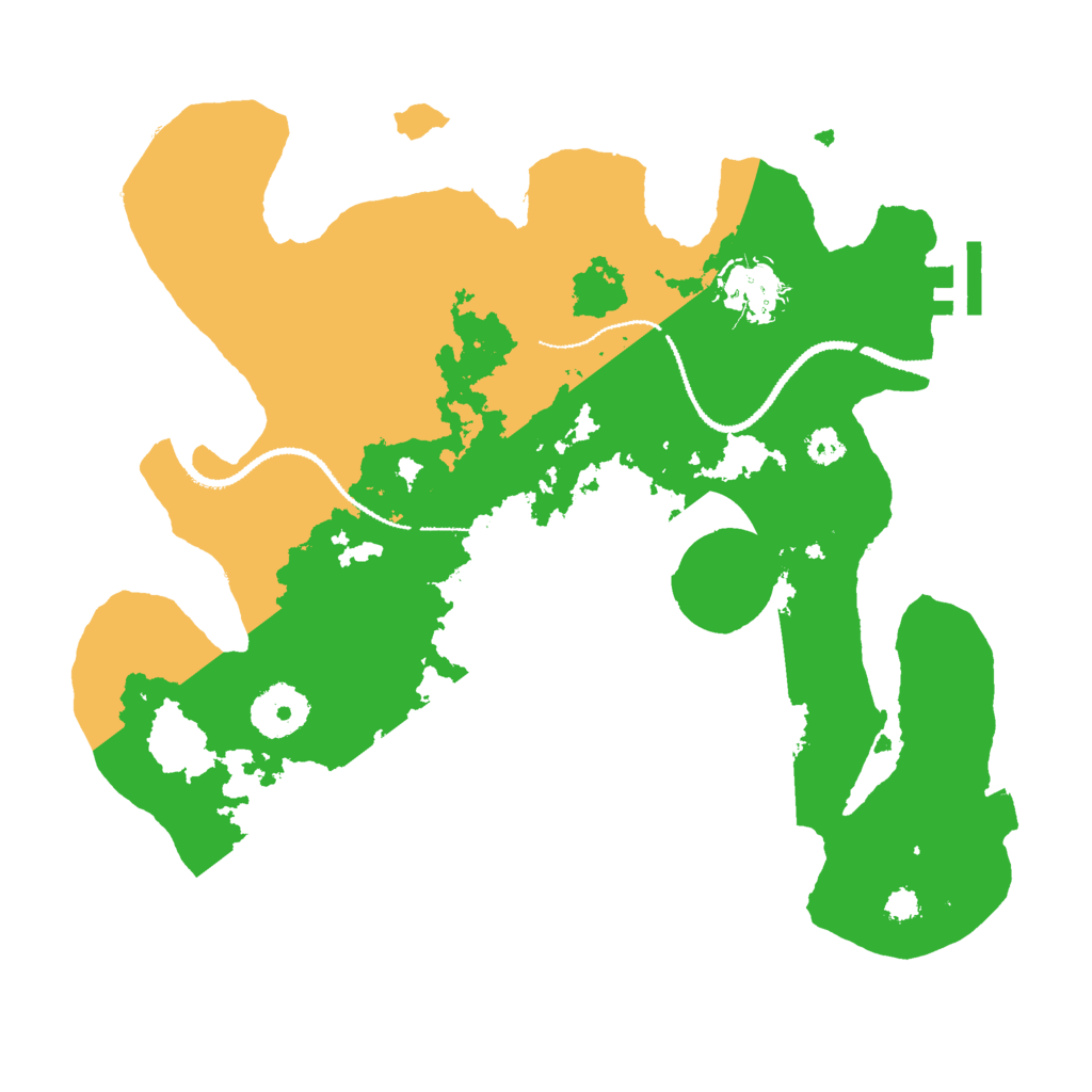 Biome Rust Map: Procedural Map, Size: 3000, Seed: 789788