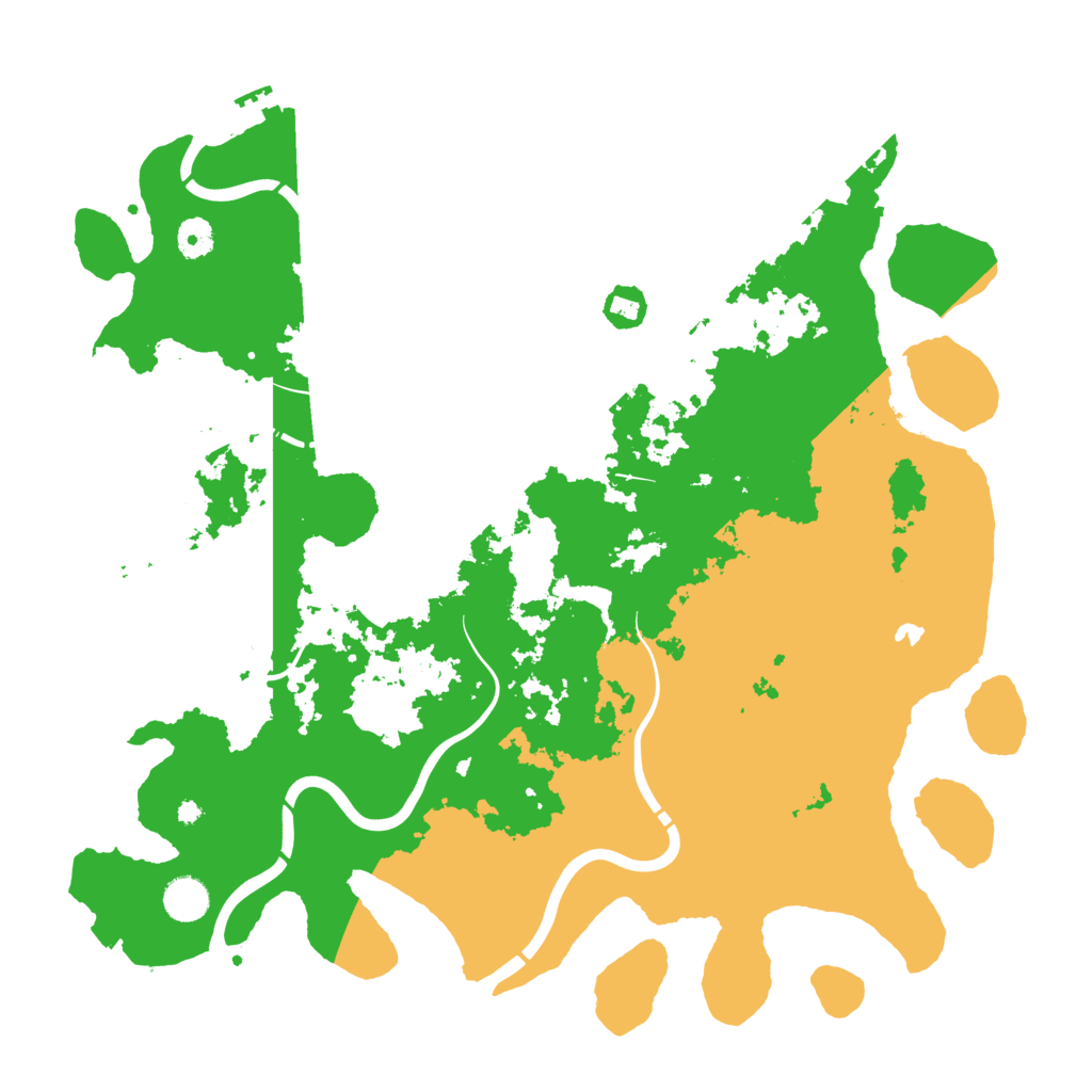 Biome Rust Map: Procedural Map, Size: 4250, Seed: 793197