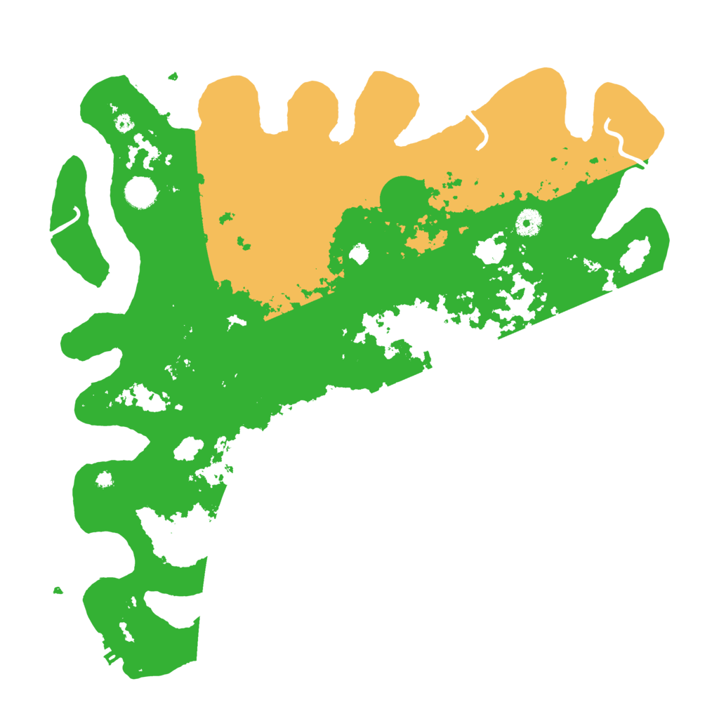 Biome Rust Map: Procedural Map, Size: 4000, Seed: 960804261