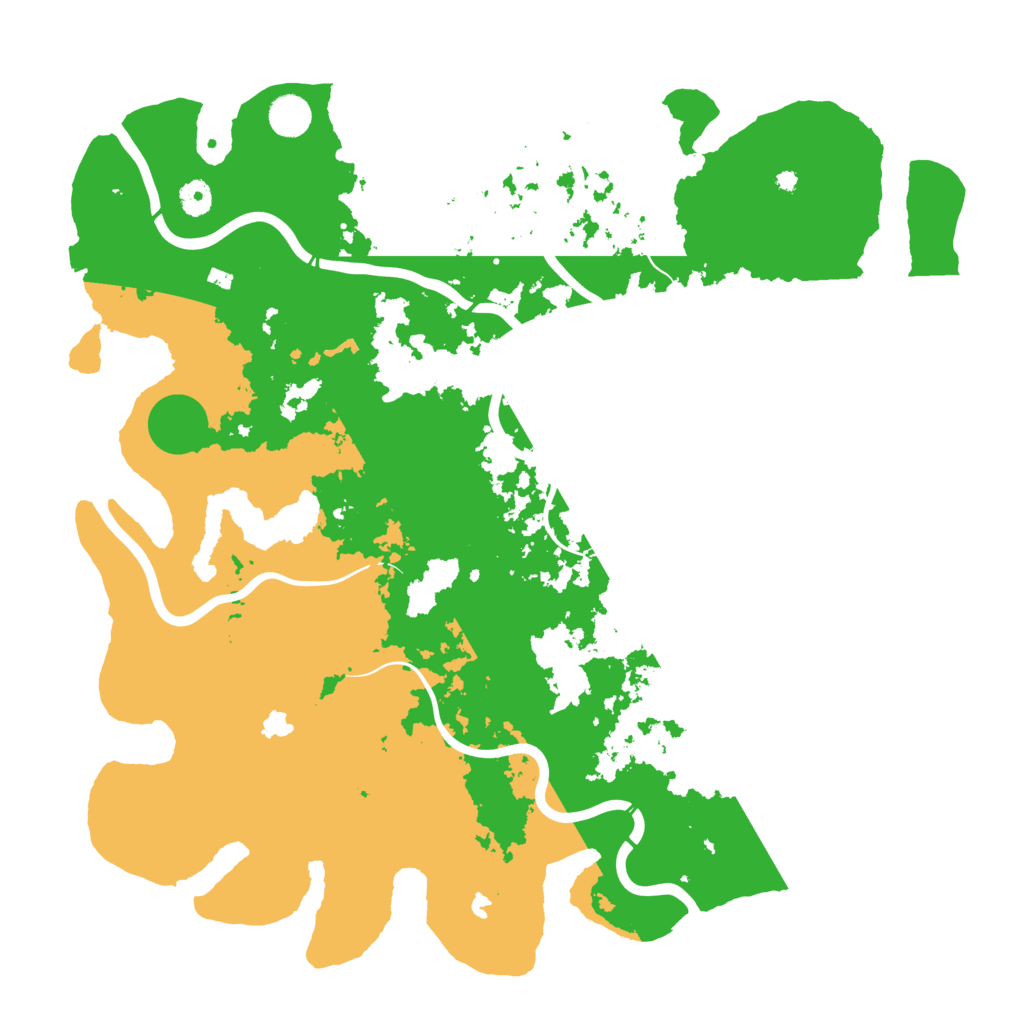 Biome Rust Map: Procedural Map, Size: 4500, Seed: 420