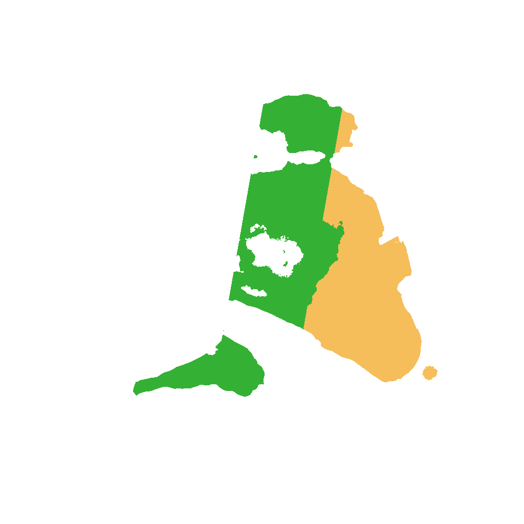 Biome Rust Map: Procedural Map, Size: 1500, Seed: 77713