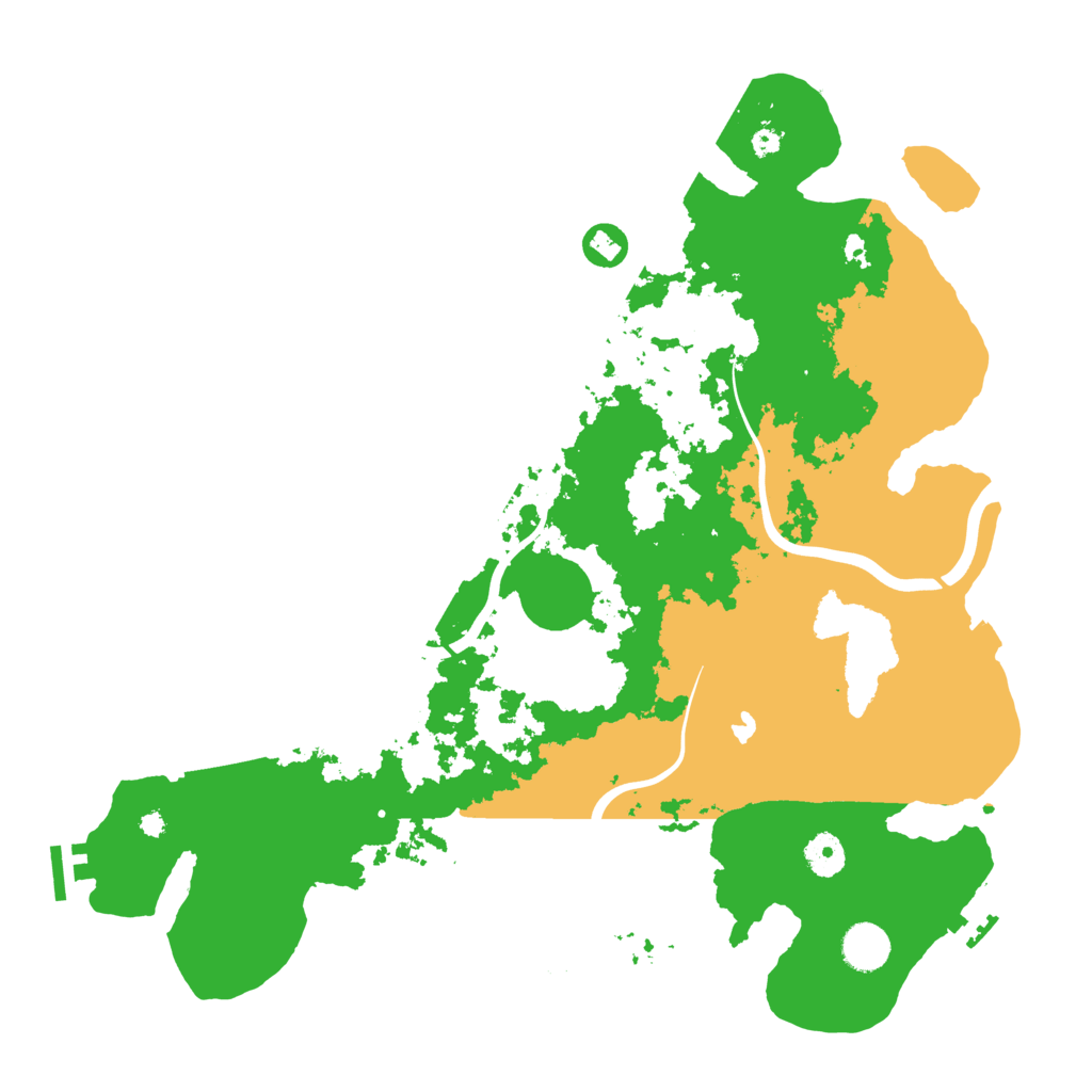 Biome Rust Map: Procedural Map, Size: 4000, Seed: 8