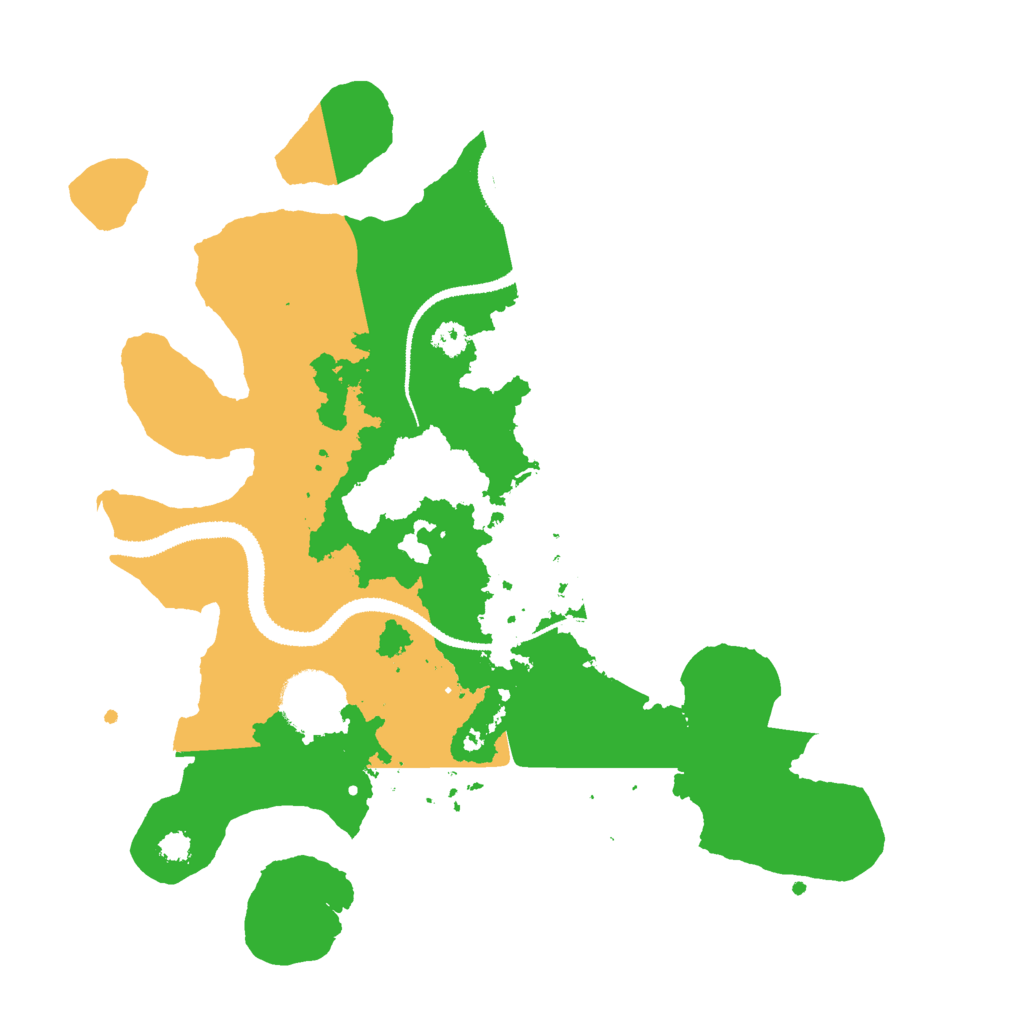 Biome Rust Map: Procedural Map, Size: 3000, Seed: 679260