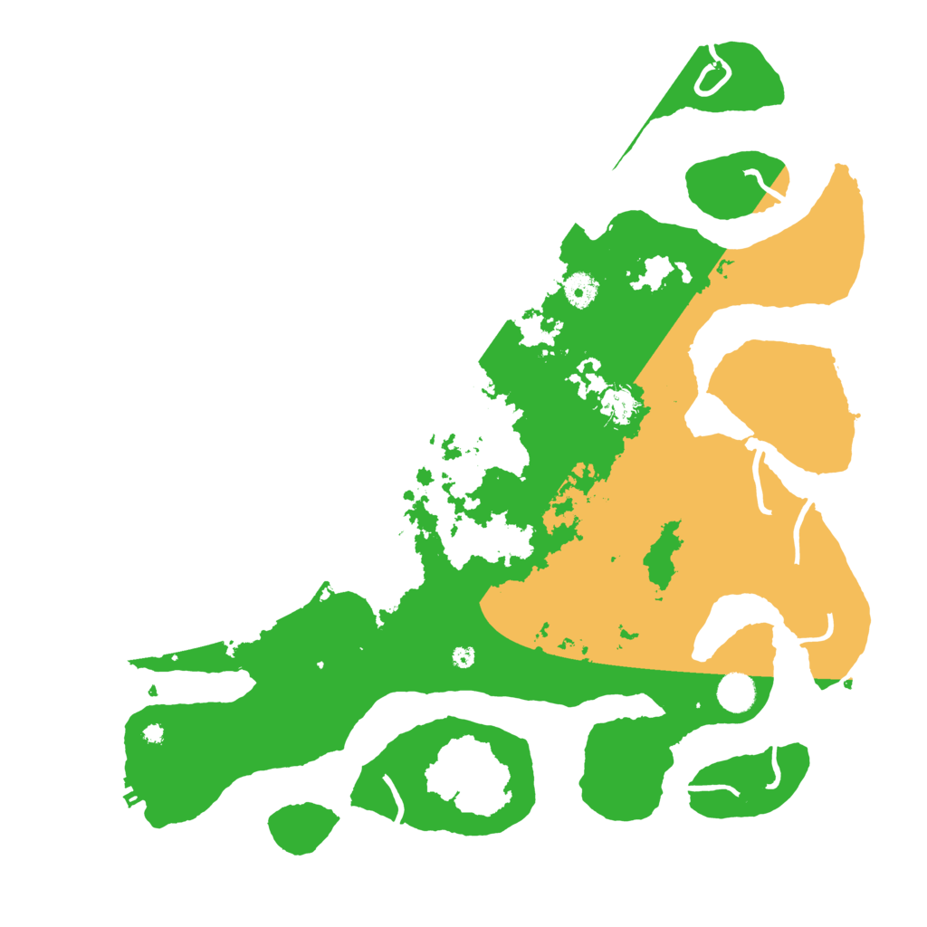 Biome Rust Map: Procedural Map, Size: 4250, Seed: 66982