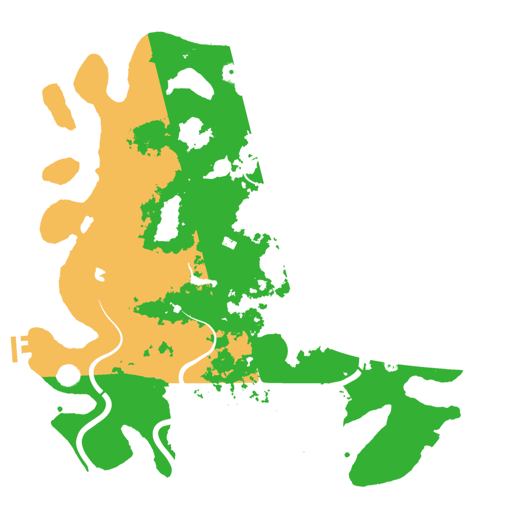 Biome Rust Map: Procedural Map, Size: 4000, Seed: 27111997
