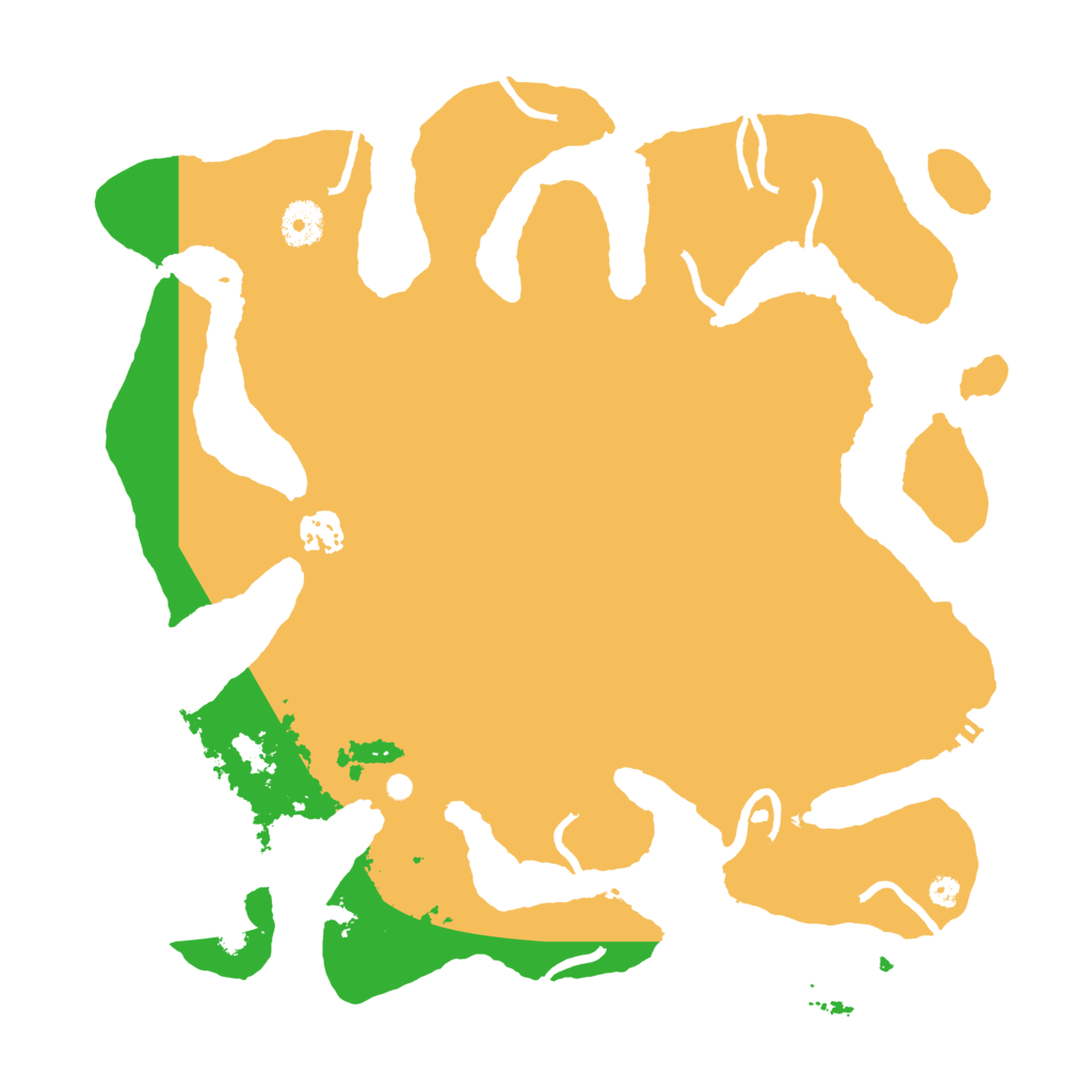 Biome Rust Map: Procedural Map, Size: 3700, Seed: 1459800660