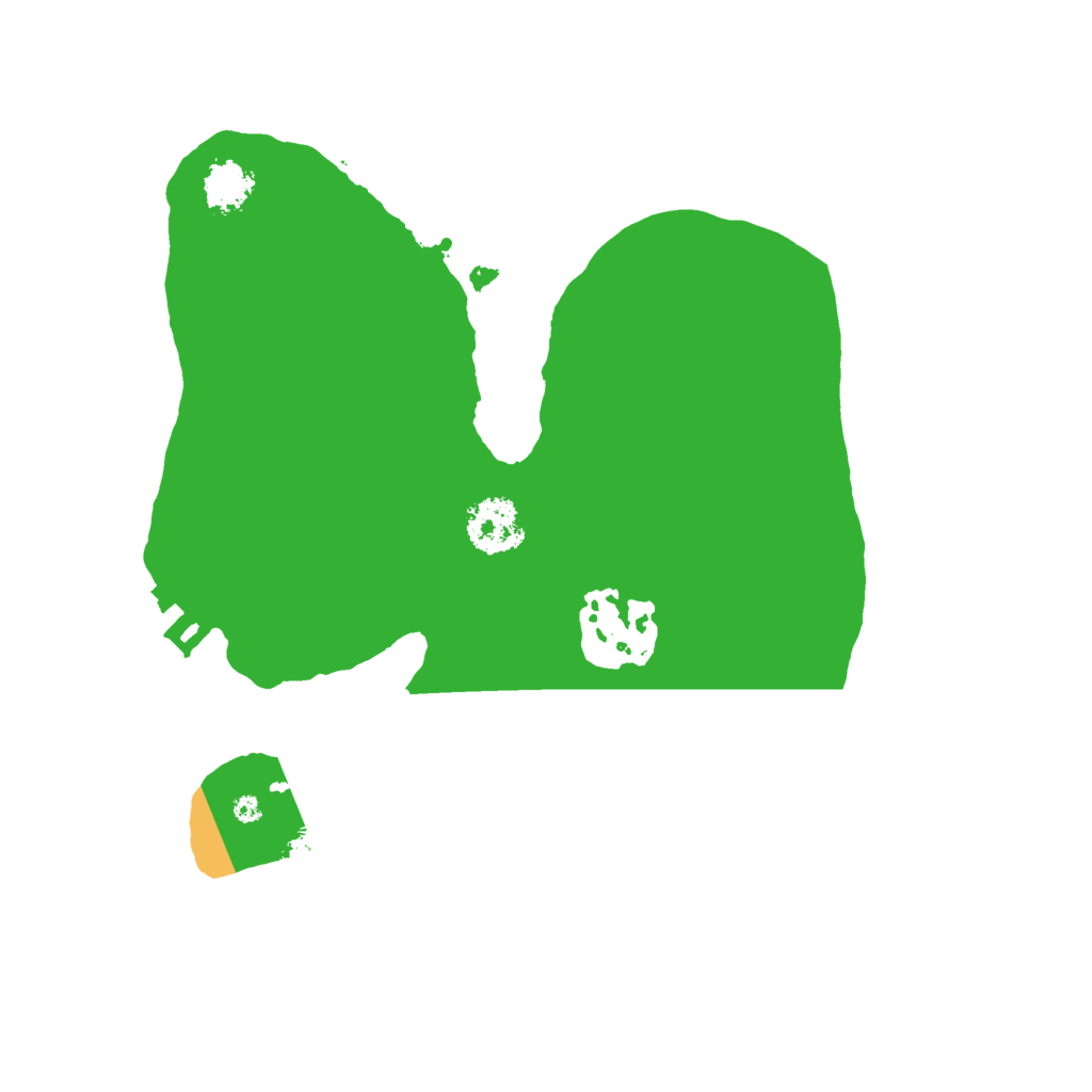 Biome Rust Map: Procedural Map, Size: 2000, Seed: 1823