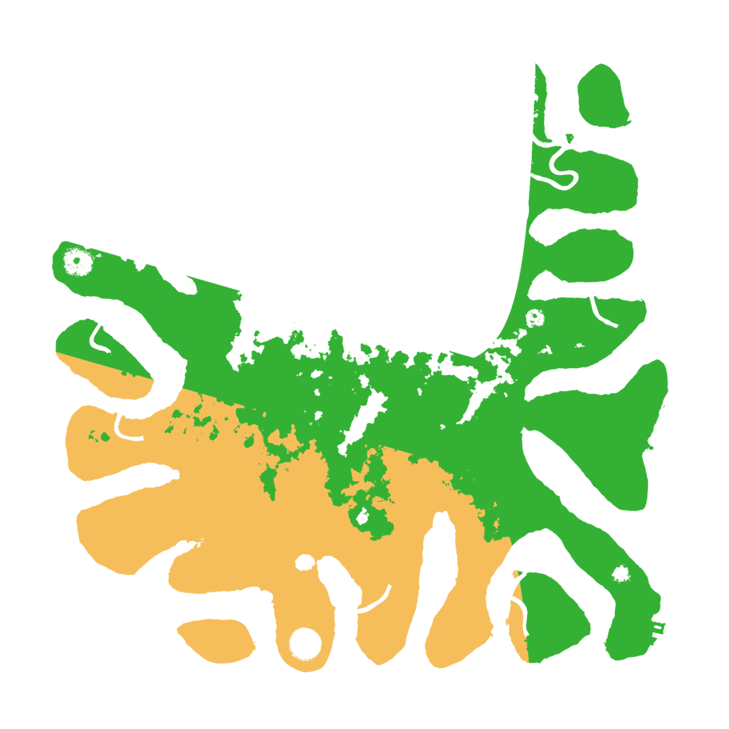 Biome Rust Map: Procedural Map, Size: 4000, Seed: 987025