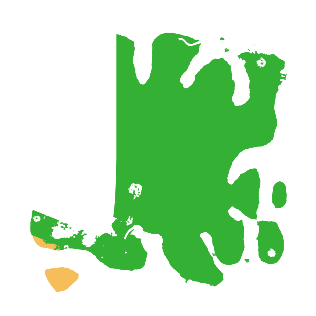 Biome Rust Map: Procedural Map, Size: 3550, Seed: 44510