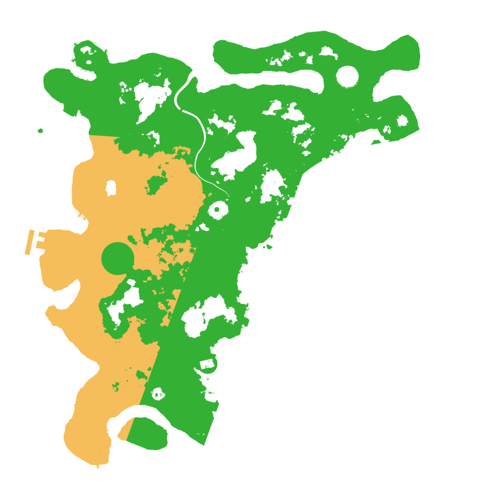 Biome Rust Map: Procedural Map, Size: 4000, Seed: 258