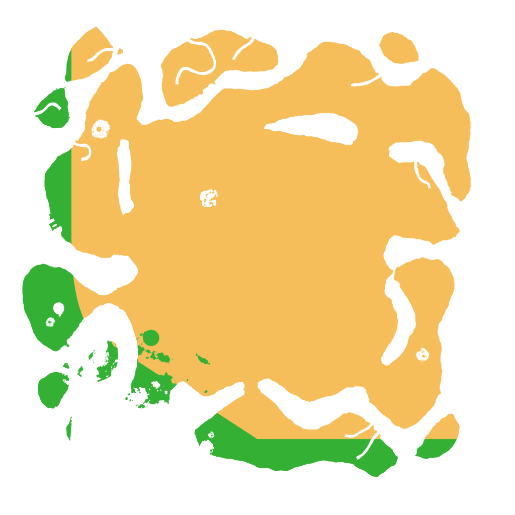 Biome Rust Map: Procedural Map, Size: 4200, Seed: 3800