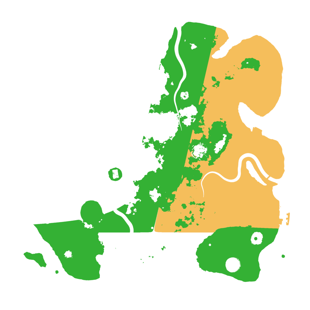 Biome Rust Map: Procedural Map, Size: 3750, Seed: 587030005
