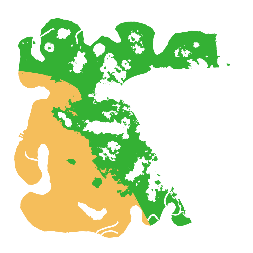 Biome Rust Map: Procedural Map, Size: 3950, Seed: 1836595752