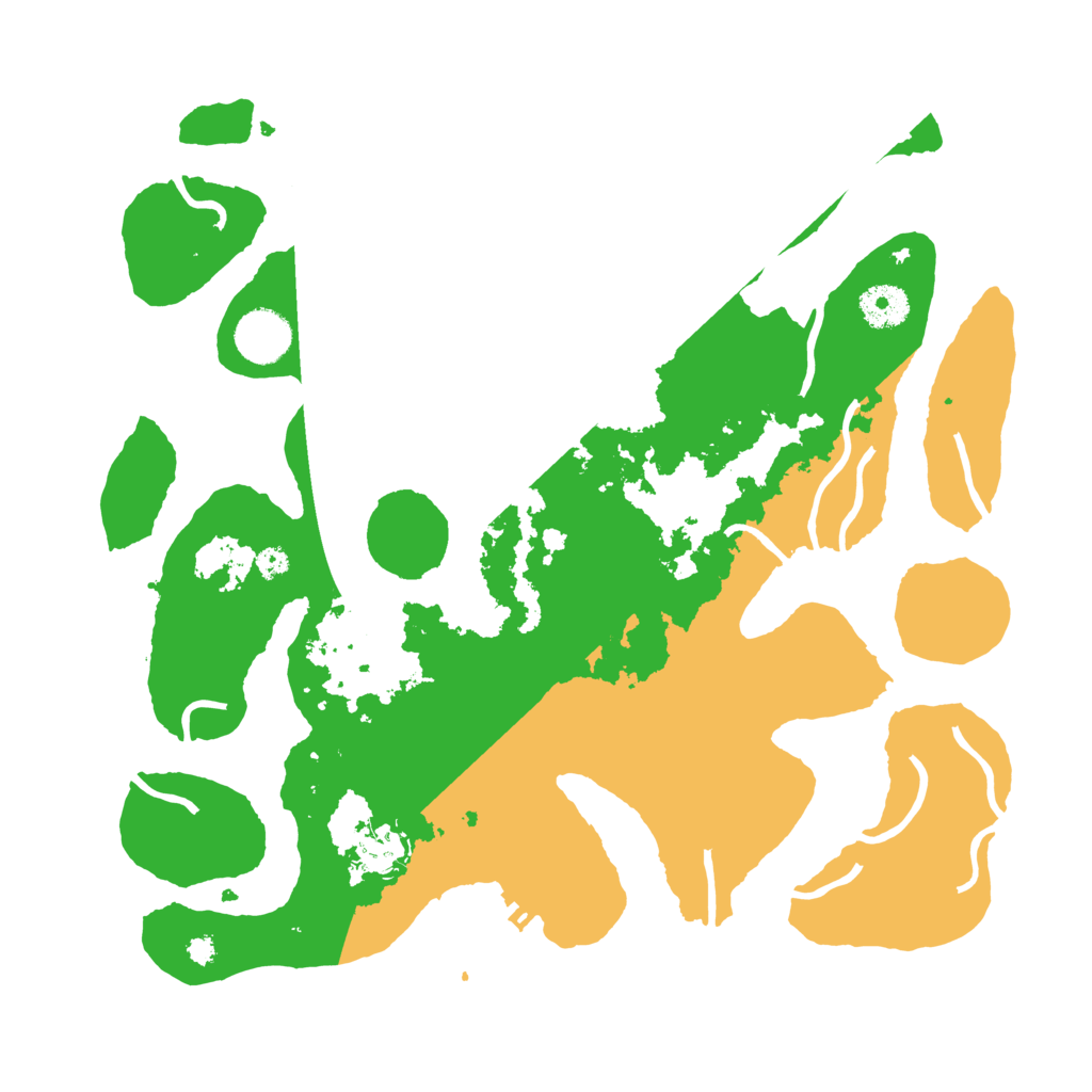 Biome Rust Map: Procedural Map, Size: 3550, Seed: 614273