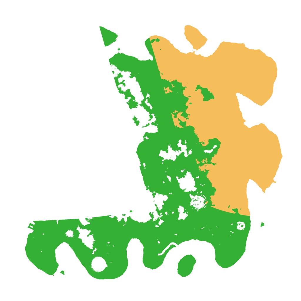 Biome Rust Map: Procedural Map, Size: 3550, Seed: 973571