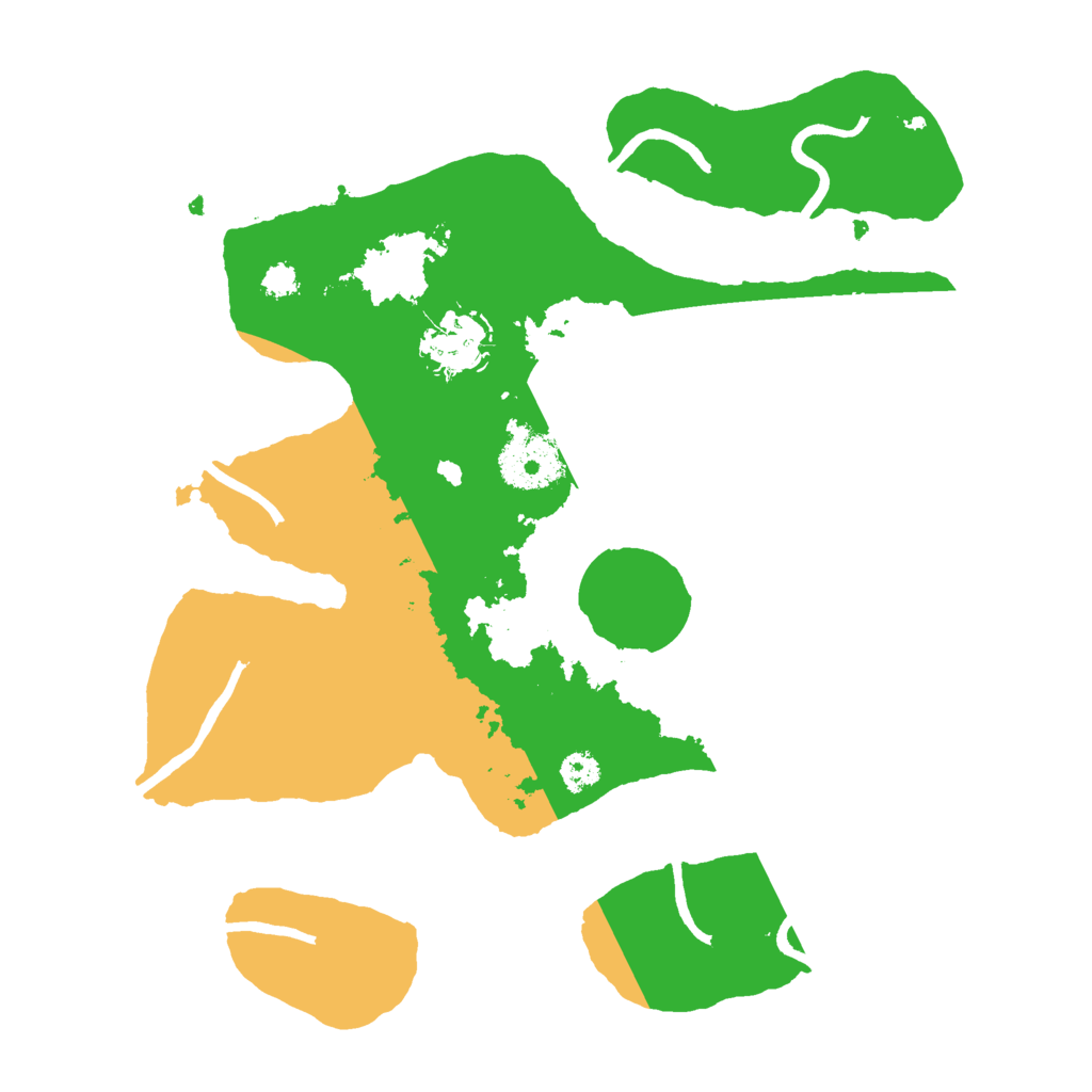 Biome Rust Map: Procedural Map, Size: 2900, Seed: 983714401