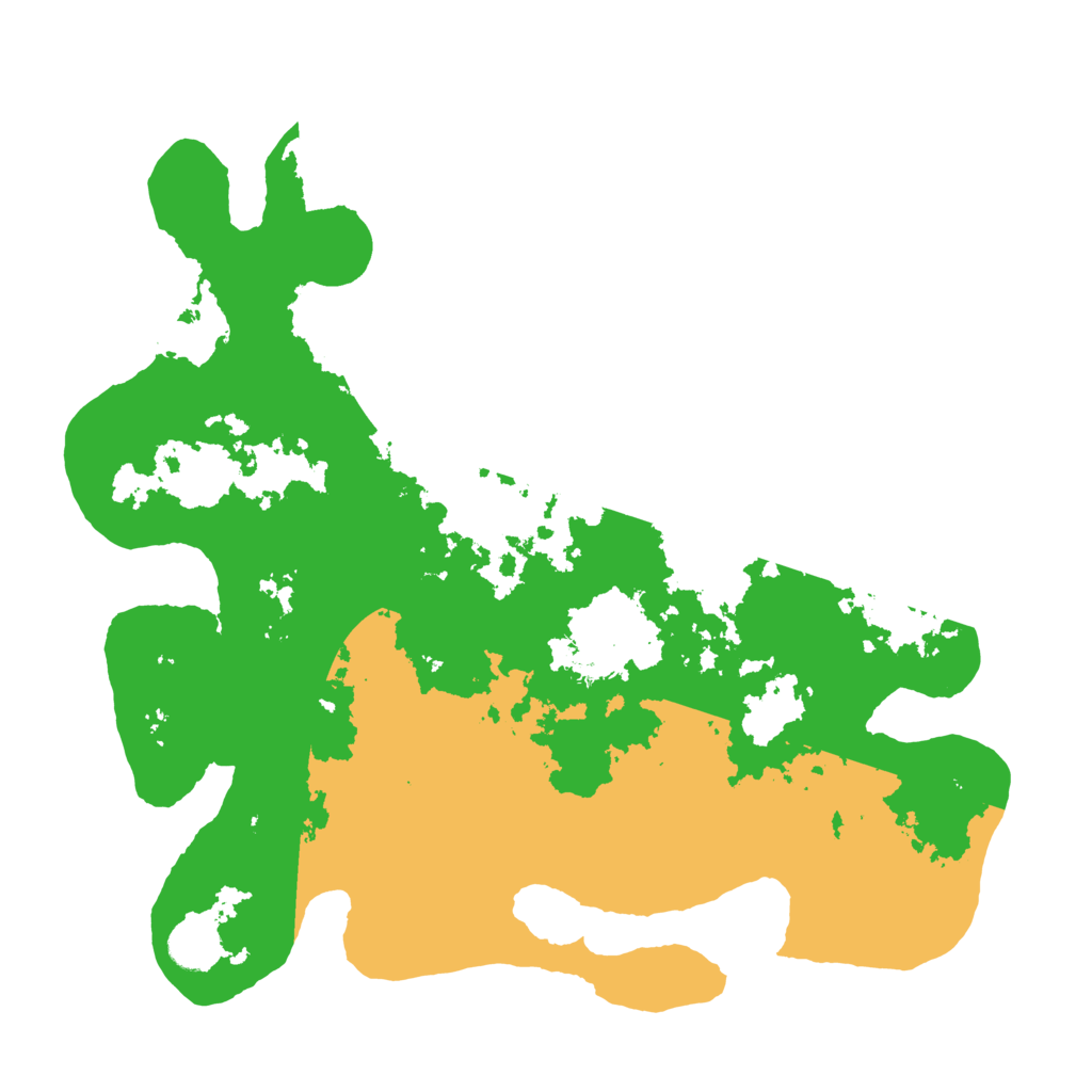 Biome Rust Map: Barren, Size: 3700, Seed: 368144043