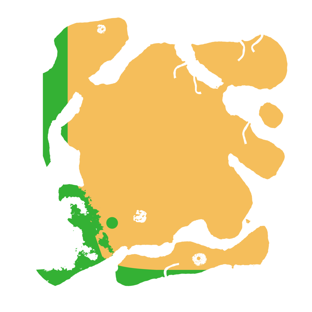 Biome Rust Map: Procedural Map, Size: 3550, Seed: 286773