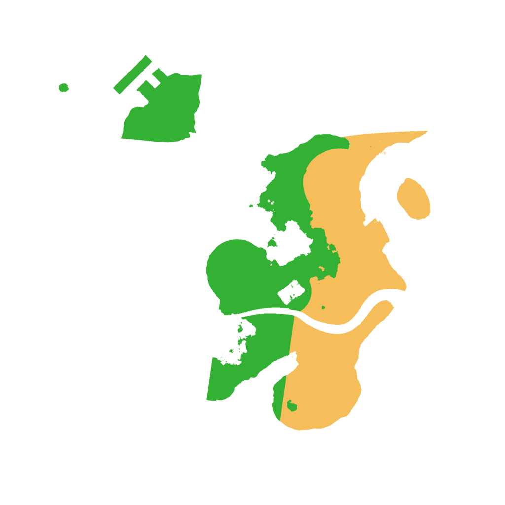 Biome Rust Map: Procedural Map, Size: 2200, Seed: 731