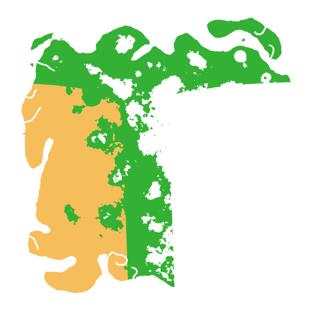 Biome Rust Map: Procedural Map, Size: 4500, Seed: 190384