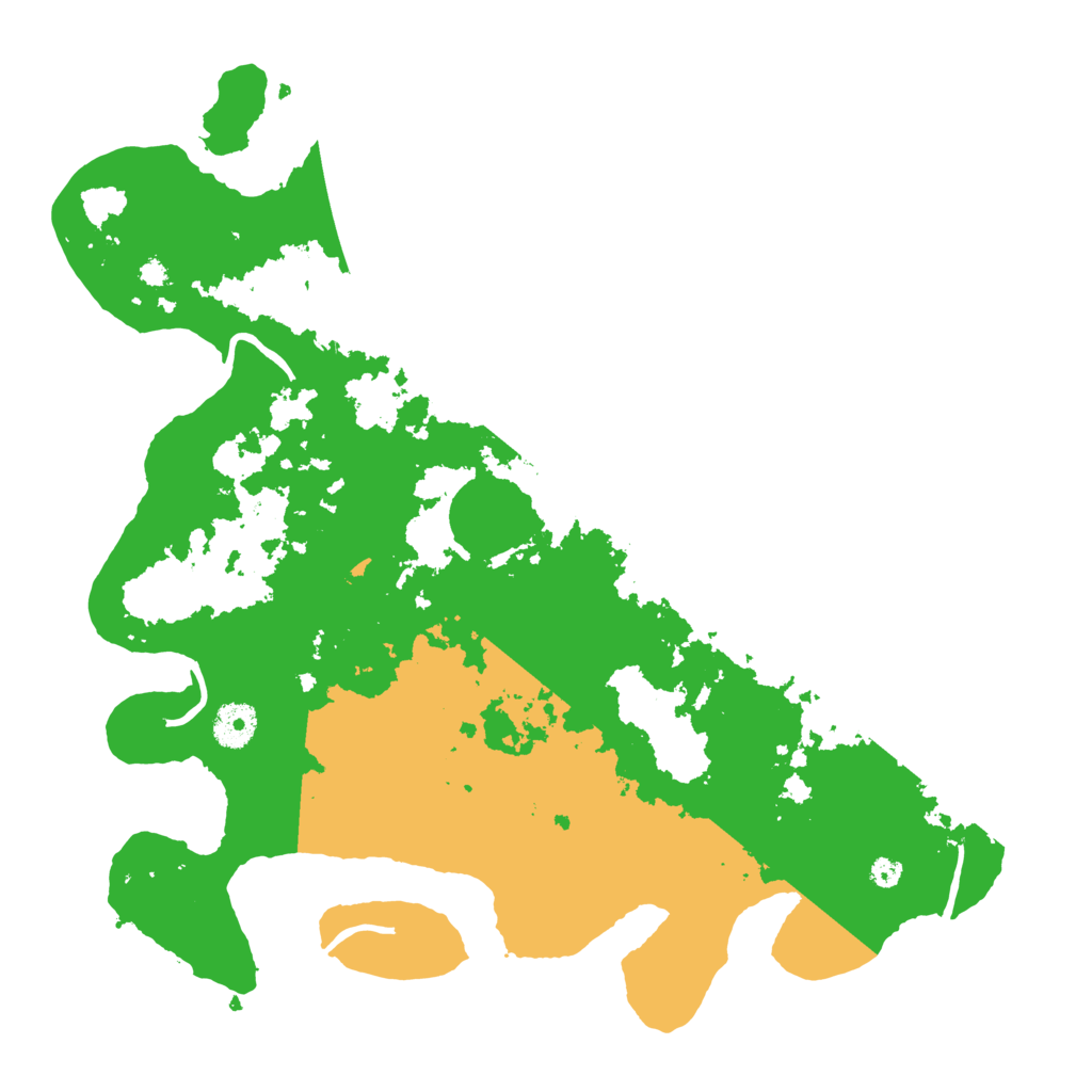 Biome Rust Map: Procedural Map, Size: 3700, Seed: 333019036