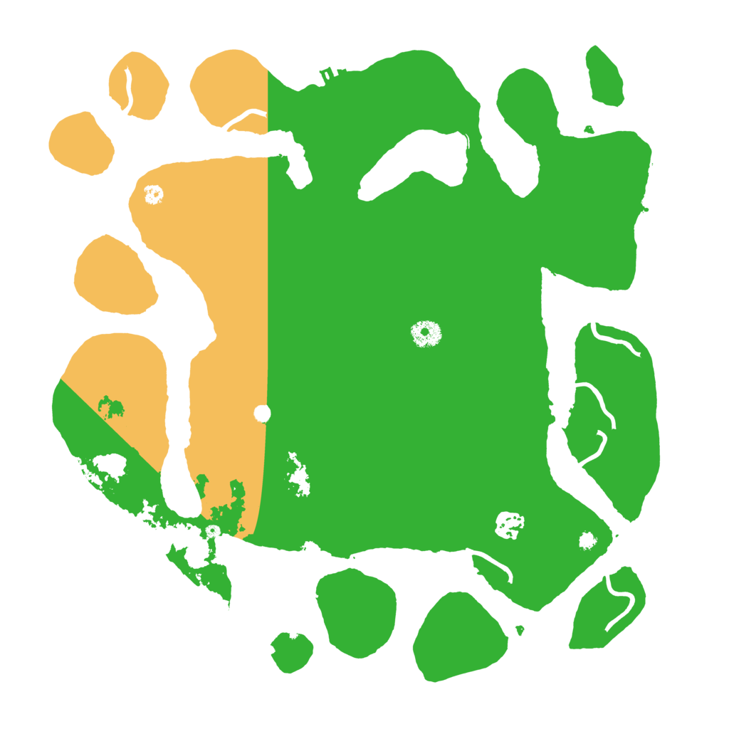 Biome Rust Map: Procedural Map, Size: 3800, Seed: 1231752236