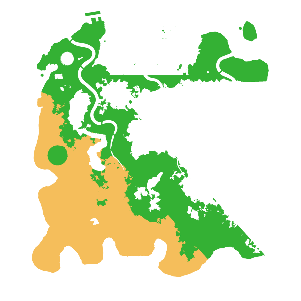 Biome Rust Map: Procedural Map, Size: 4000, Seed: 336767