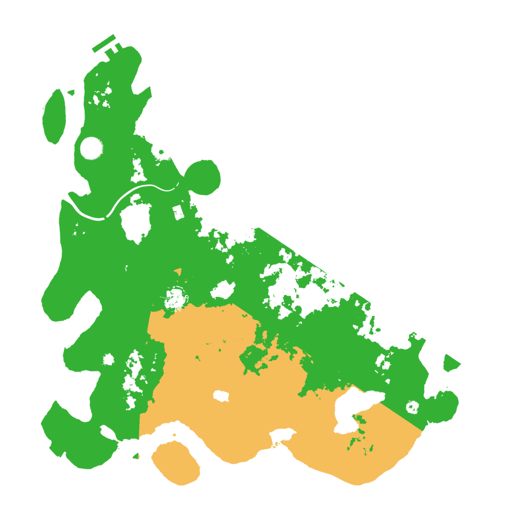 Biome Rust Map: Procedural Map, Size: 4000, Seed: 657915