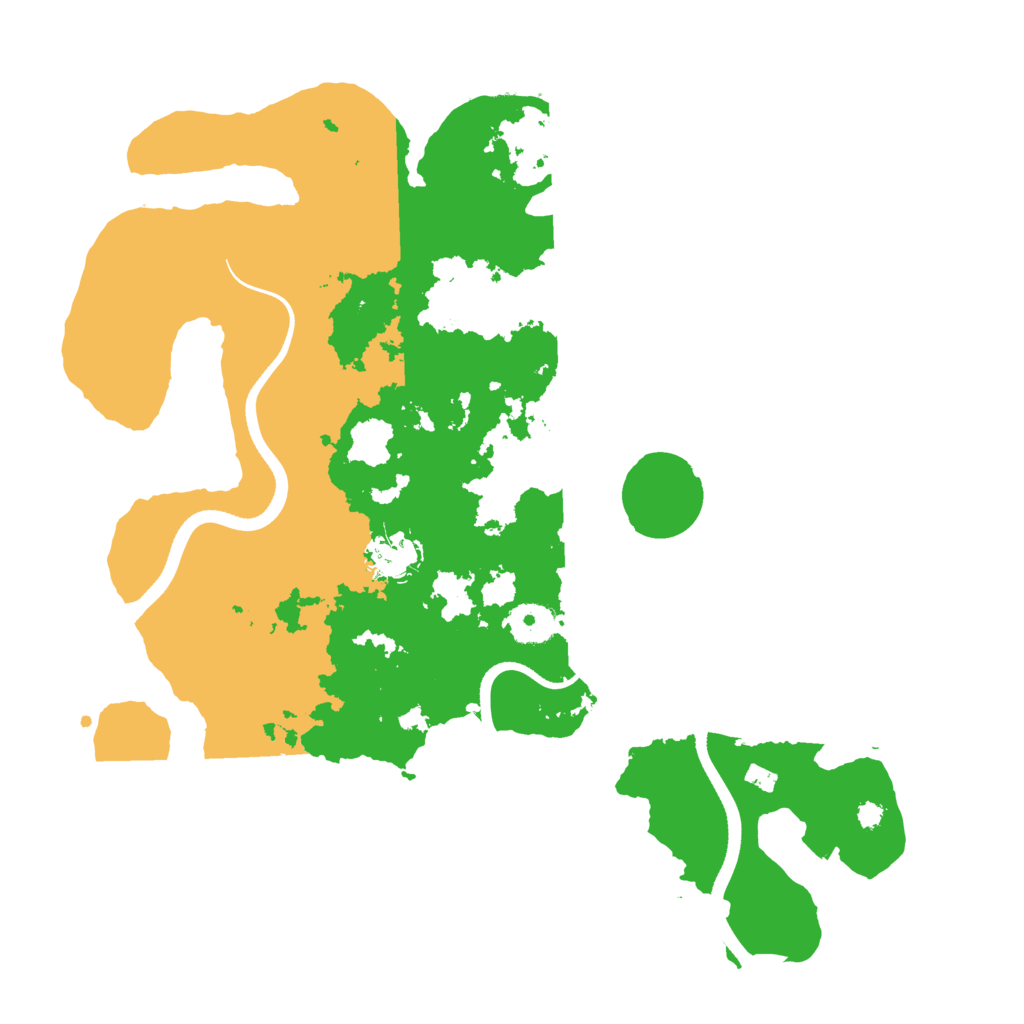 Biome Rust Map: Procedural Map, Size: 3550, Seed: 795573