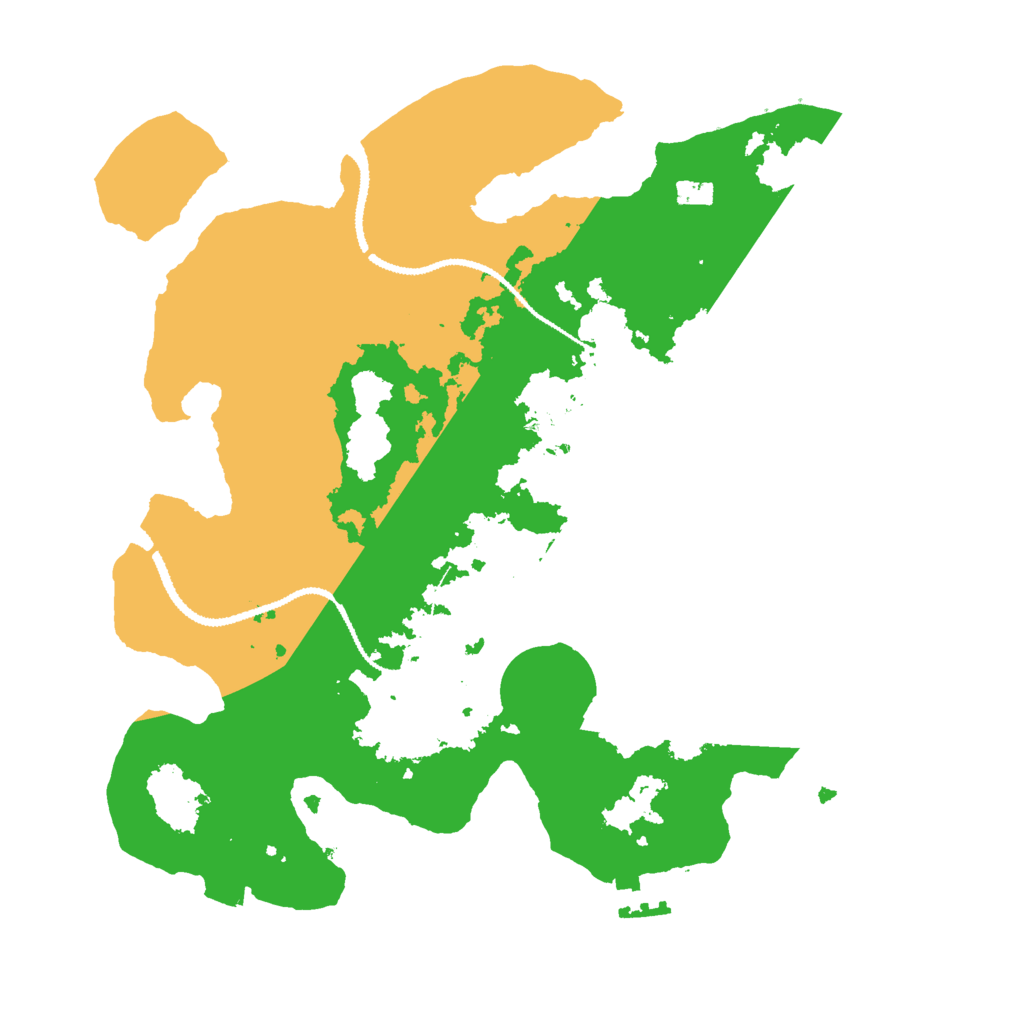 Biome Rust Map: Procedural Map, Size: 3000, Seed: 844823