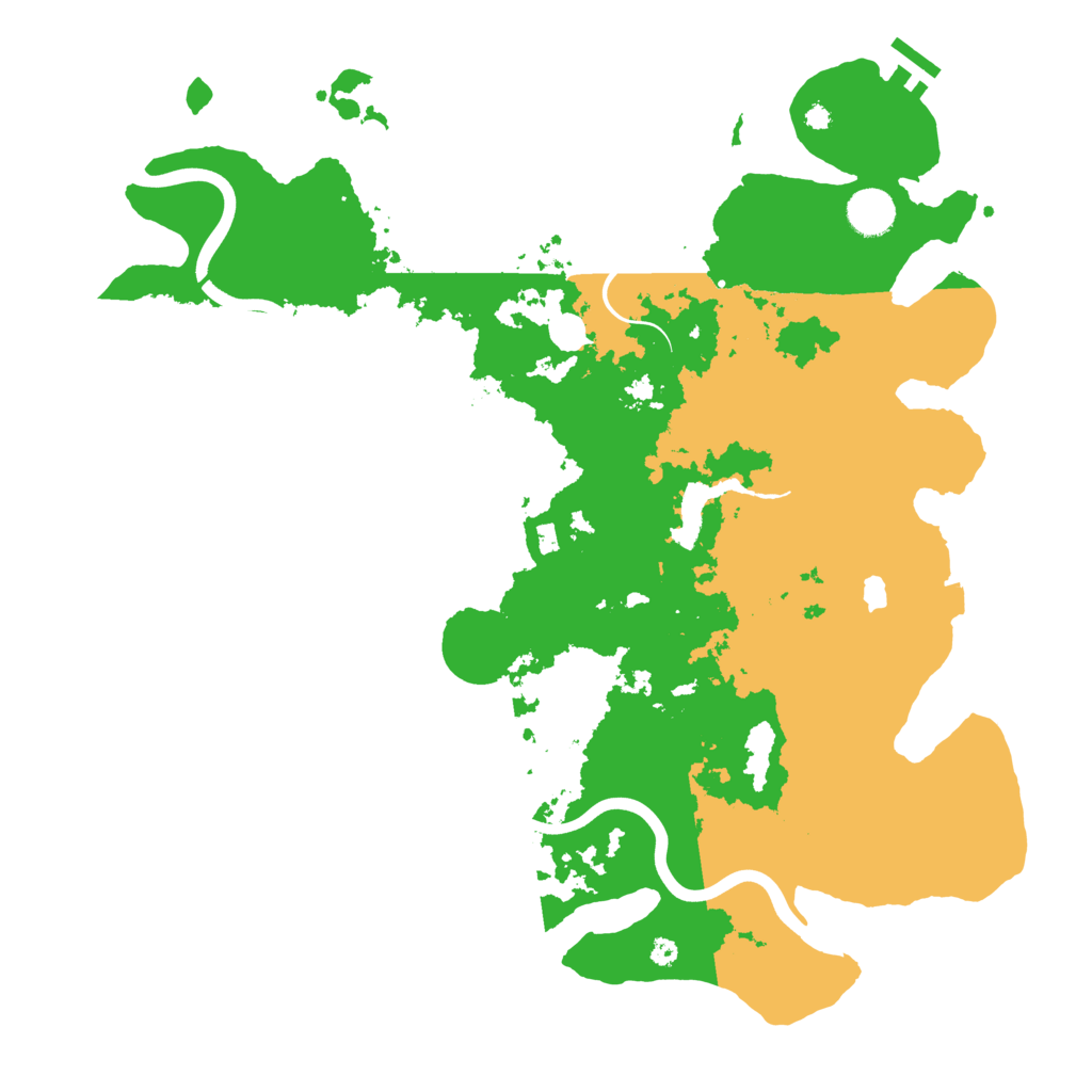 Biome Rust Map: Procedural Map, Size: 4000, Seed: 713671