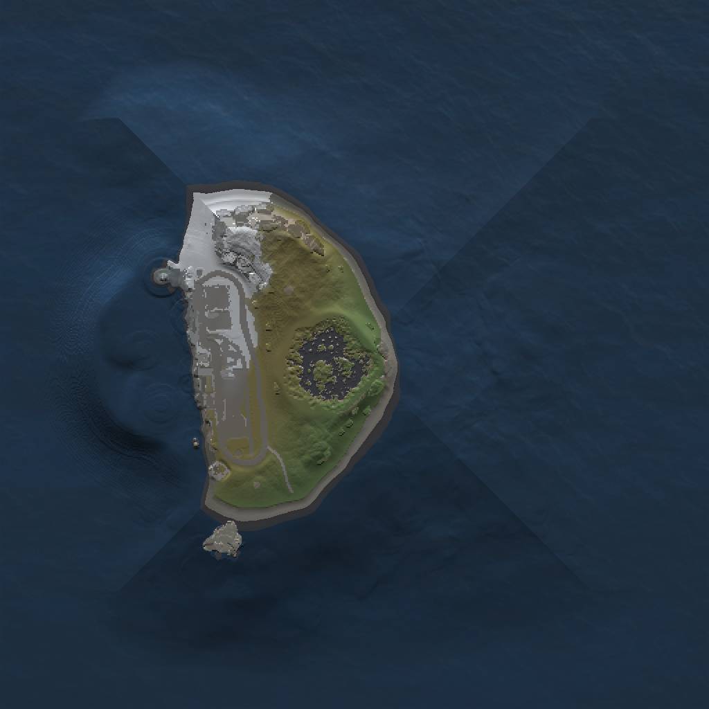 Rust Map: Procedural Map, Size: 1000, Seed: 20211231, 4 Monuments