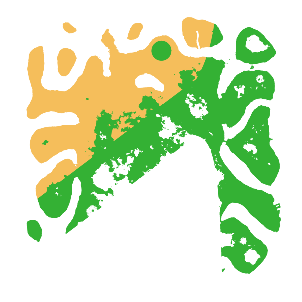 Biome Rust Map: Procedural Map, Size: 4000, Seed: 768578