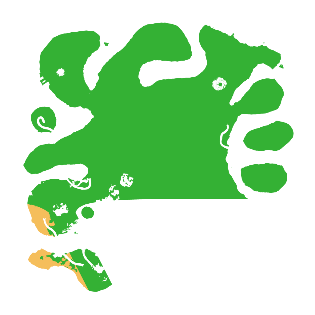 Biome Rust Map: Procedural Map, Size: 3550, Seed: 108533