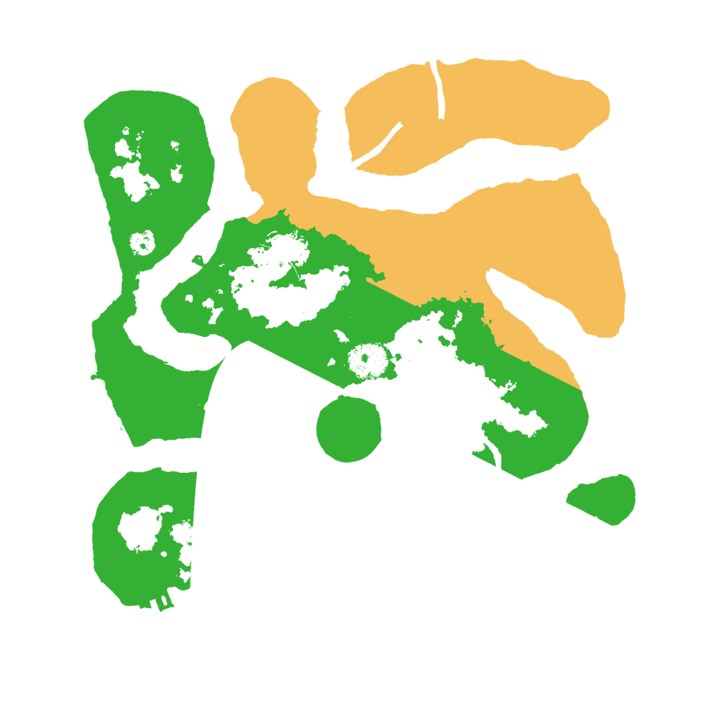 Biome Rust Map: Procedural Map, Size: 2900, Seed: 100944