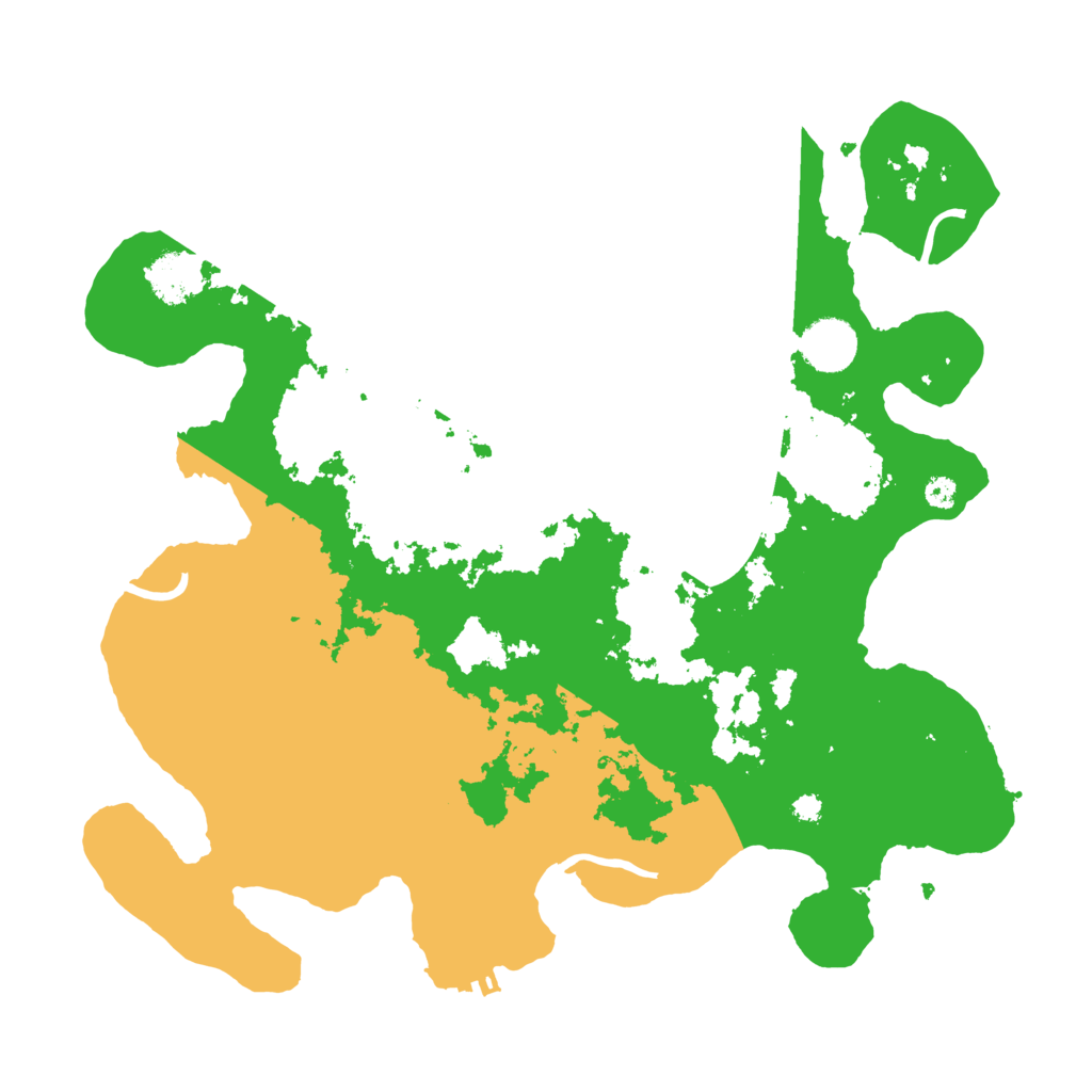 Biome Rust Map: Procedural Map, Size: 3550, Seed: 712928