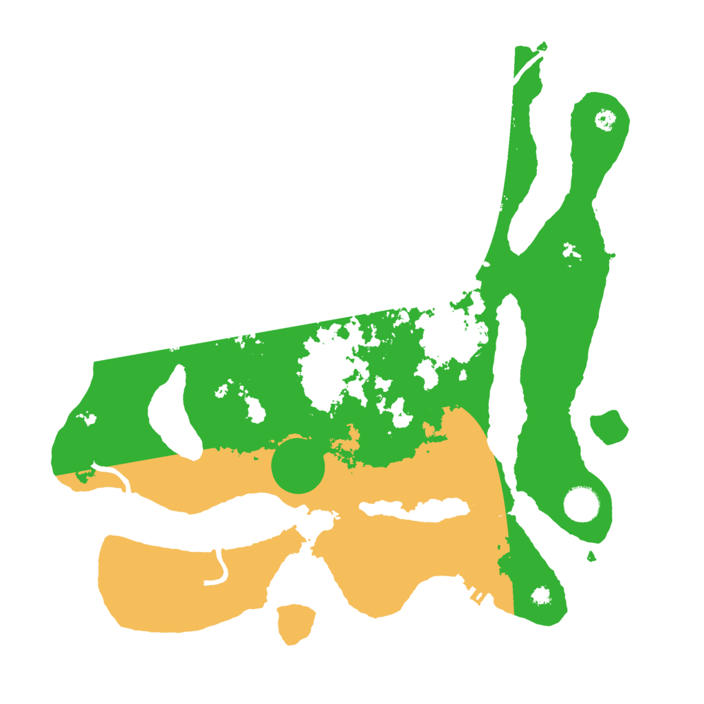 Biome Rust Map: Procedural Map, Size: 3500, Seed: 1273551728