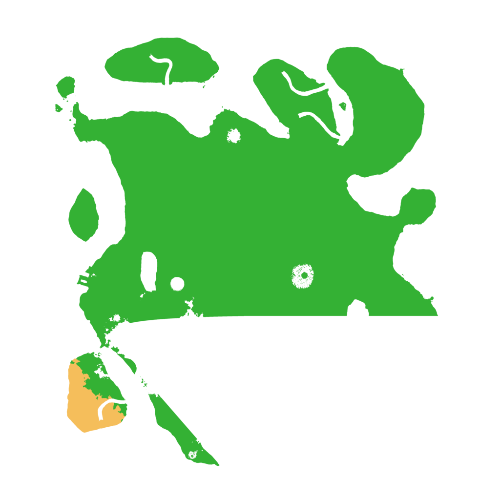 Biome Rust Map: Procedural Map, Size: 3200, Seed: 424535458