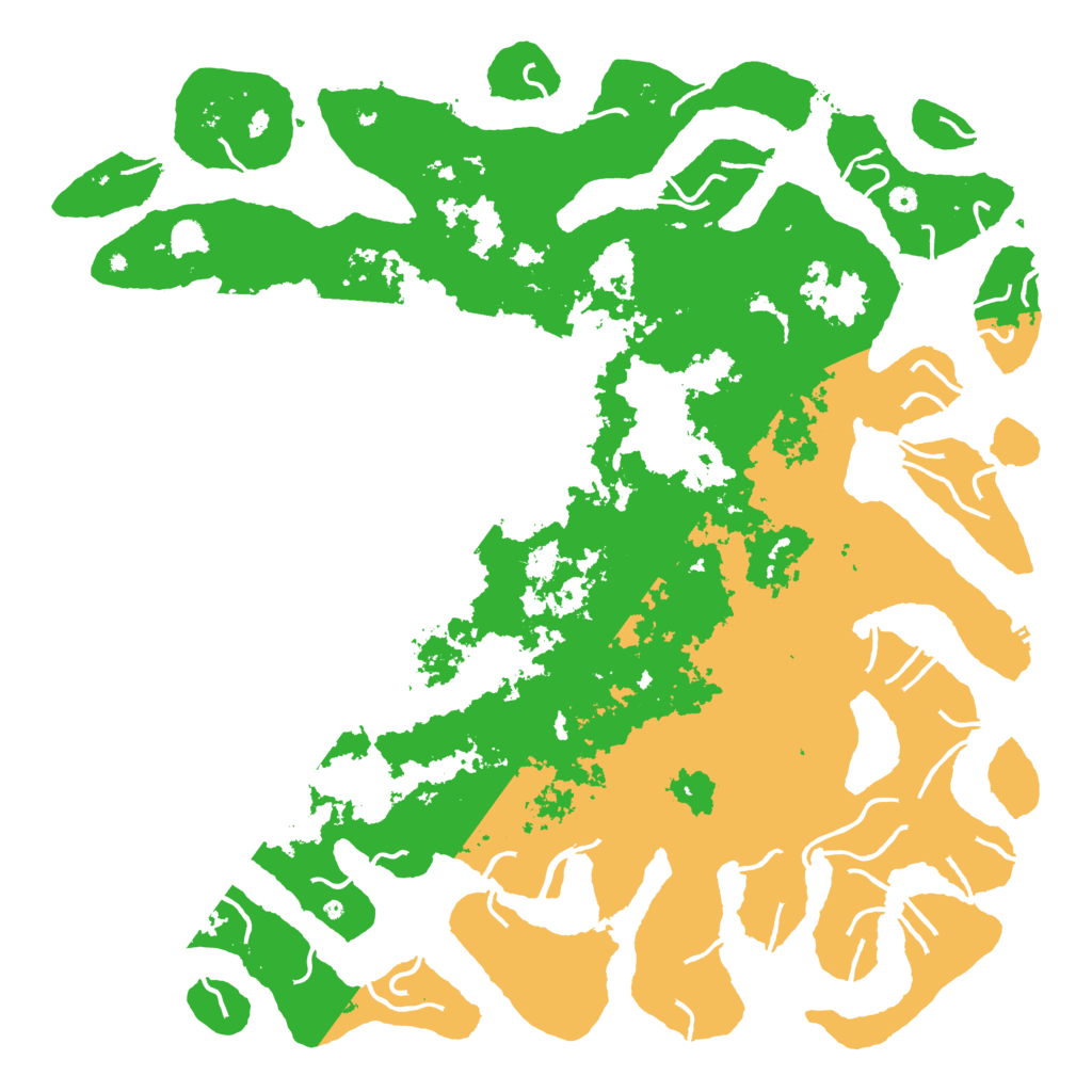 Biome Rust Map: Procedural Map, Size: 6000, Seed: 569589161