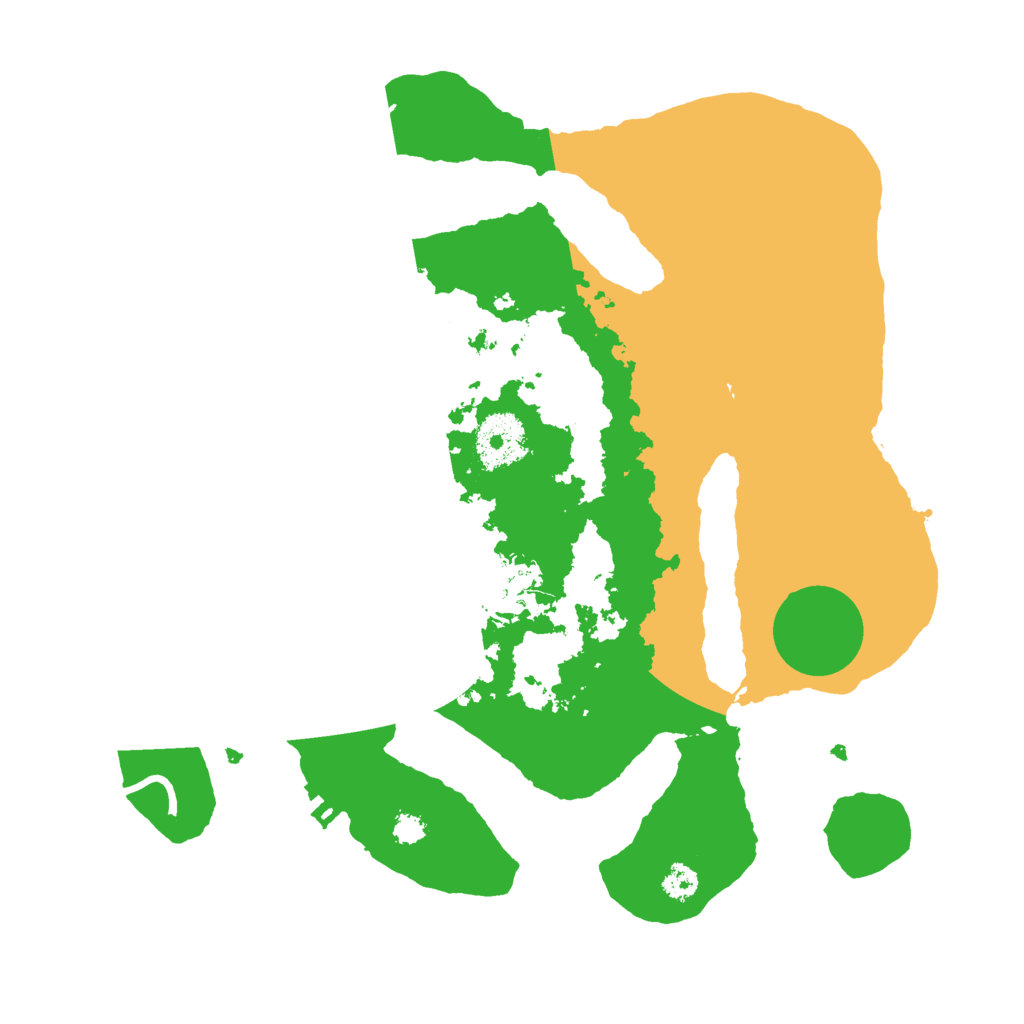 Biome Rust Map: Procedural Map, Size: 3000, Seed: 1057045597