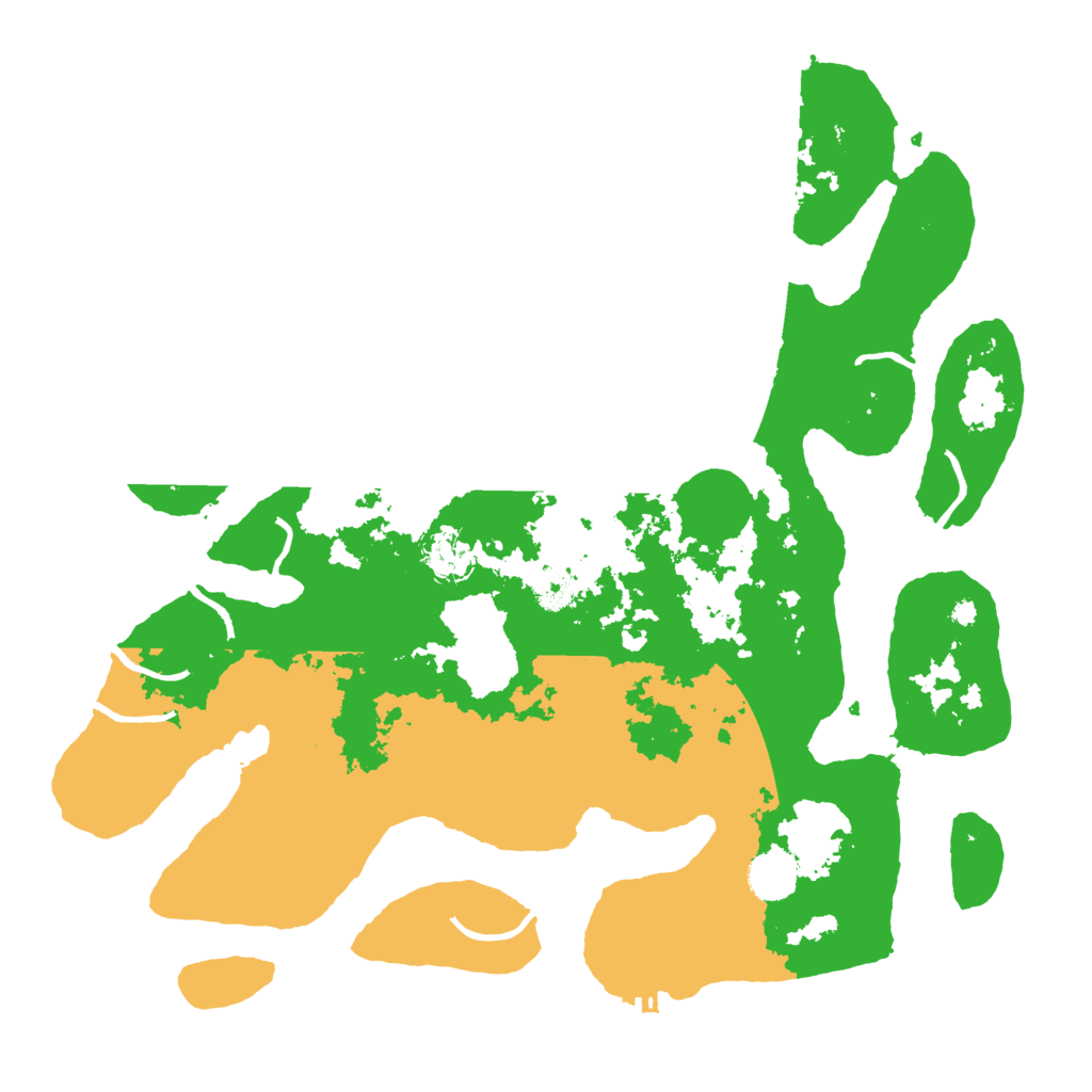 Biome Rust Map: Procedural Map, Size: 4000, Seed: 790266